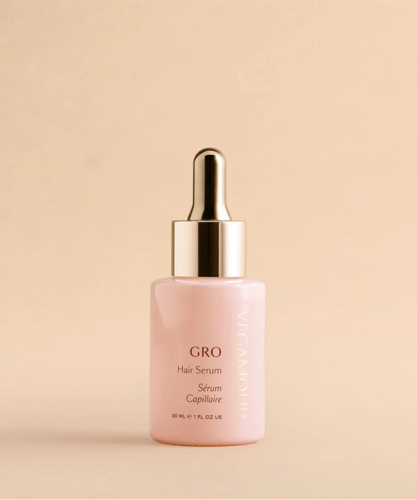 Caffeine and biotin-infused volumizing foam for fine hair, lifting at the roots to create denser, fuller hair without buildup or stiffness.