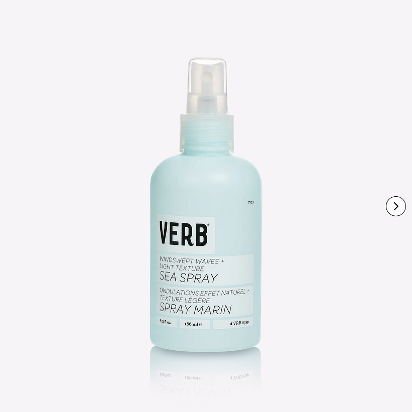 Verb Sea Spray – lightweight styling mist that adds volume and touchable texture to wavy hair
