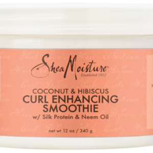 SheaMoisture Smoothie – hydrating curl cream to enhance bounce and reduce frizz in curly hair"