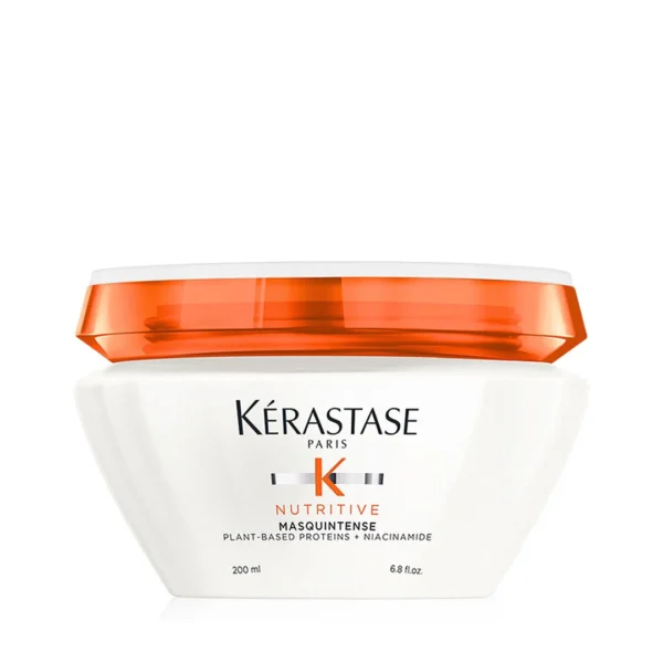 Ultra-nourishing deep conditioning mask with peptides and lipids to restore hydration, repair dry strands, and enhance softness.
